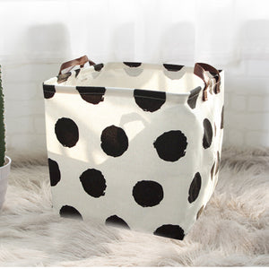 Nursery Laundry Storage Bin Square Shape