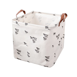 Nursery Laundry Storage Bin Square Shape