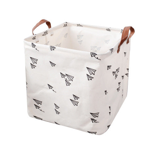 Nursery Laundry Storage Bin Square Shape