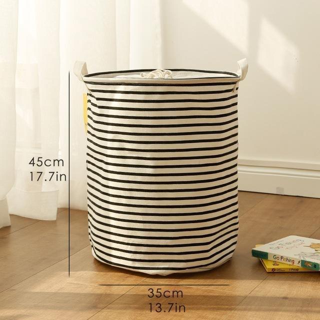 Fabric Laundry hamper storage basket