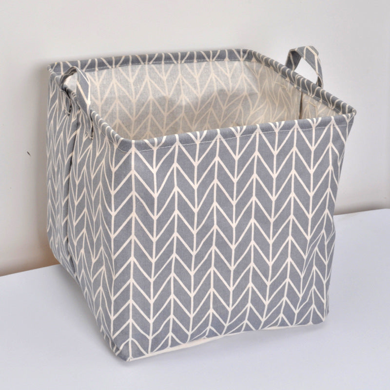 Nursery Laundry Storage Bin Square Shape