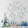 Load image into Gallery viewer, Cartoon Wall Decals Star Constellations