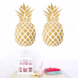 Wall Sticker Shiny Pineapple