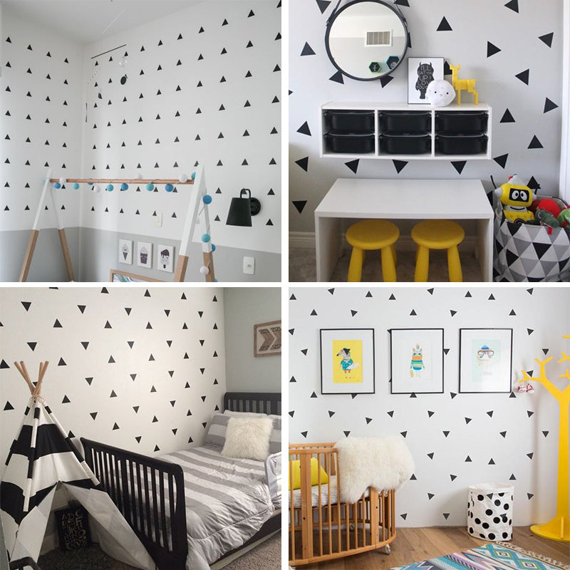 Pattern Wall Decals Triangles – My Castle Decor