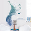 Cartoon Wall Decals Freedom Feather