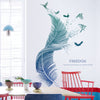 Load image into Gallery viewer, Cartoon Wall Decals Freedom Feather