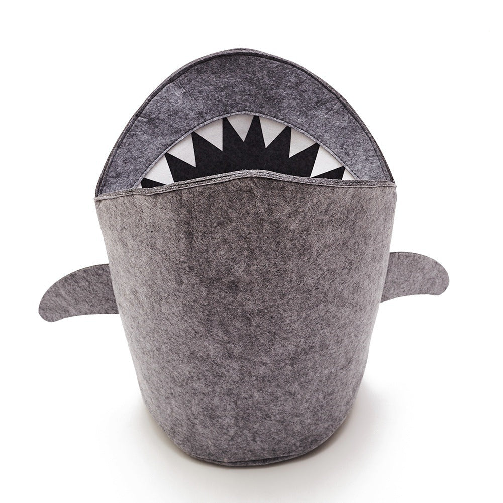 Shark Shaped Kids Nursery Toy Storage