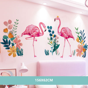 Cartoon Wall Decals Pink Nursery Designs
