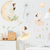 Load image into Gallery viewer, Cartoon Wall Decal Watercolor Moon Dancers