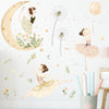 Load image into Gallery viewer, Cartoon Wall Decal Watercolor Moon Dancers