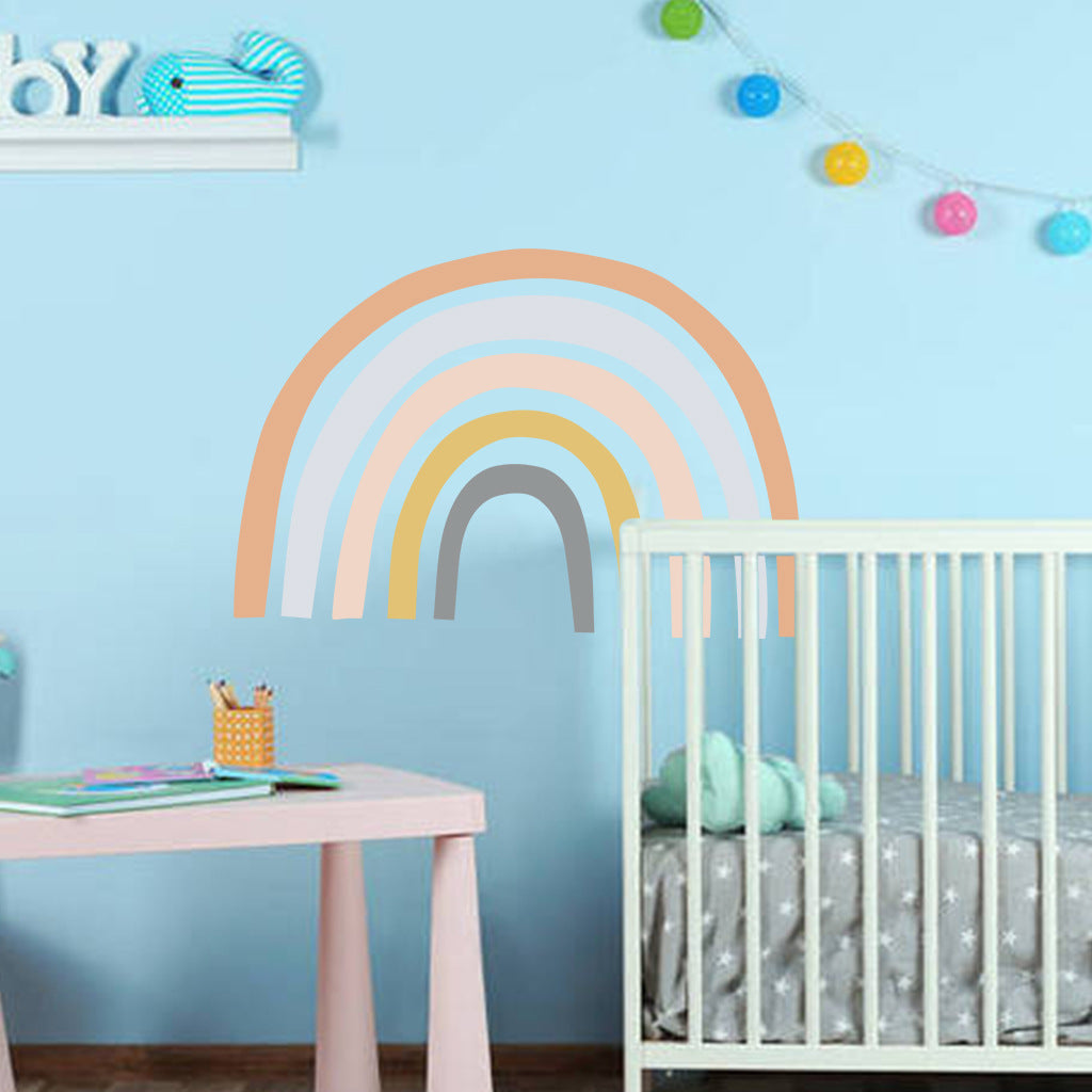 Wall Decal Colorful Little Rainbow