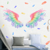 Load image into Gallery viewer, Cartoon Wall Decals Colorful Angel Wings