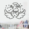 Cartoon Wall Decal Angel Wings