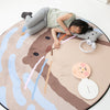 Load image into Gallery viewer, Cartoon Round Cute Play Mats