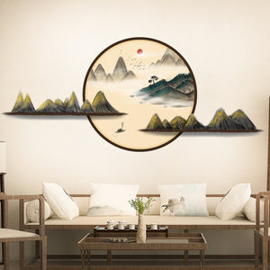 Wall Decals Chinese Style Landscape Painting