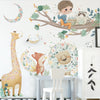 Load image into Gallery viewer, Cartoon Wall Decals Flute Animal Art
