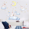 Load image into Gallery viewer, Cartoon Wall Decals Bunny Moon