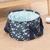 Collapsible Storage Basket Water Basin