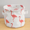 Load image into Gallery viewer, Nursery Storage Basket Flamingo &amp; Bear