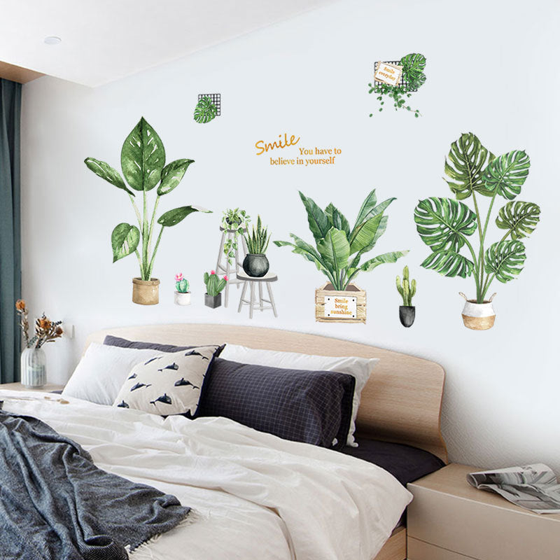 Nordic Wall Decals Garden Plants