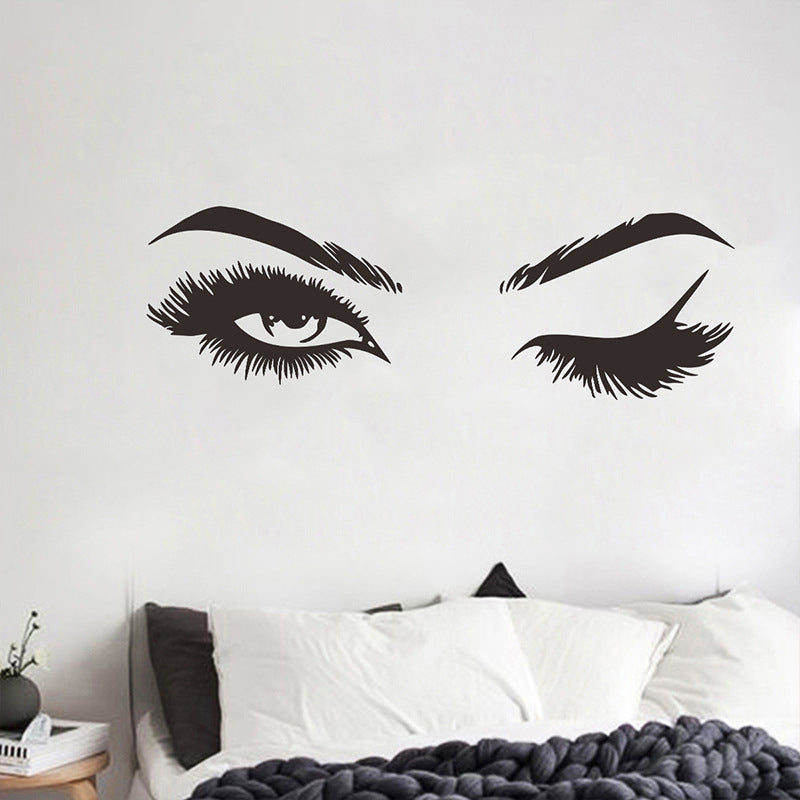 Wall Decals Charming Beauty Eyes