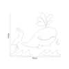 Load image into Gallery viewer, Mirror Wall Sticker Cute Whale