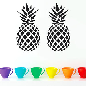 Wall Sticker Shiny Pineapple