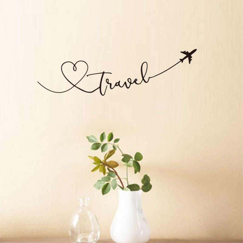 Quote Wall Sticker Travel