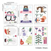 Load image into Gallery viewer, Pattern Wall Decals Cute Christmas Animals