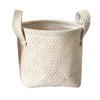 Woven Jute Storage Laundry Hamper