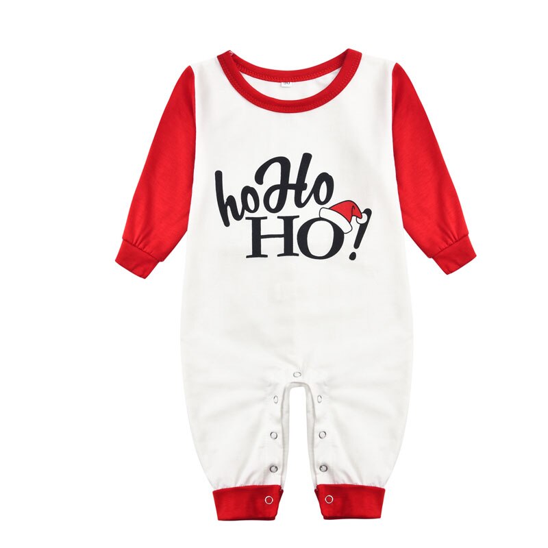 Matching Christmas Pajamas Family Set - Ho Ho Ho!