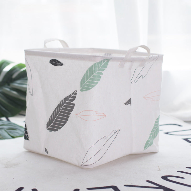 Nursery Laundry Storage Bin Square Shape