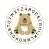 Load image into Gallery viewer, Round Rug ABC Alphabet Animals