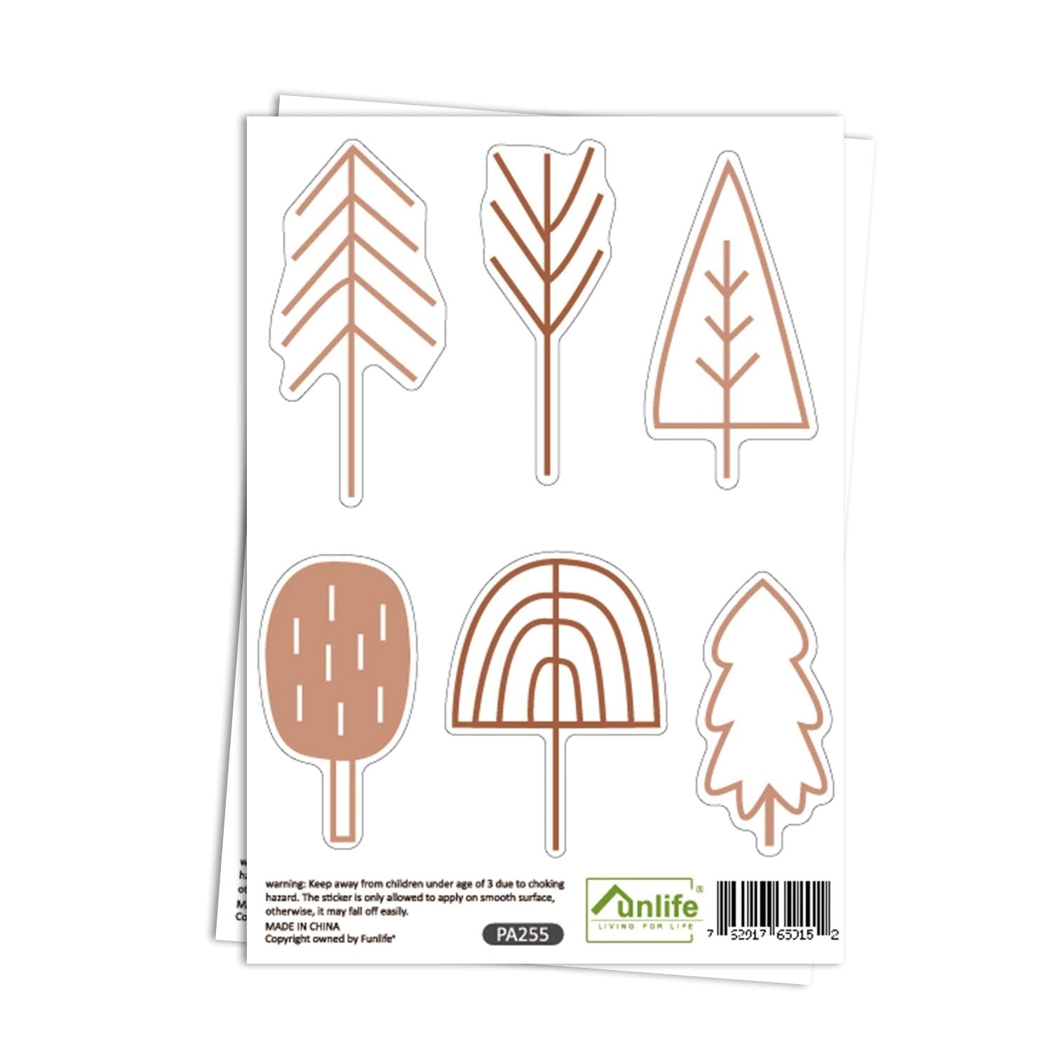 Pattern Wall Decals Boho Trees