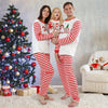 Load image into Gallery viewer, Matching Christmas Pajamas Family Set - Red Stripes Santa