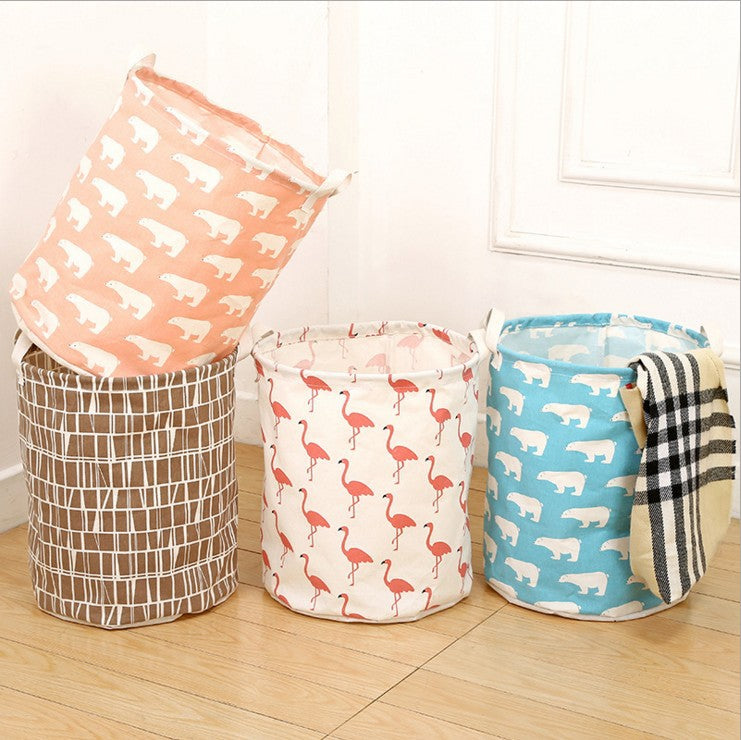 Foldable Laundry Hamper Cute Design