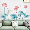 Wall Decals Chinese Style Lotus
