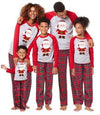 Matching Christmas Pajamas Family Set - Cartoon Santa