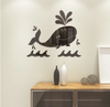 Load image into Gallery viewer, Mirror Wall Sticker Cute Whale