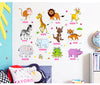 Cartoon Wall Decals Animal Early Education