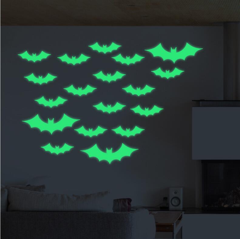 Pattern Wall Decals Luminous Halloween