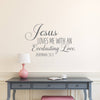 Load image into Gallery viewer, Quote Wall Sticker Jesus Love