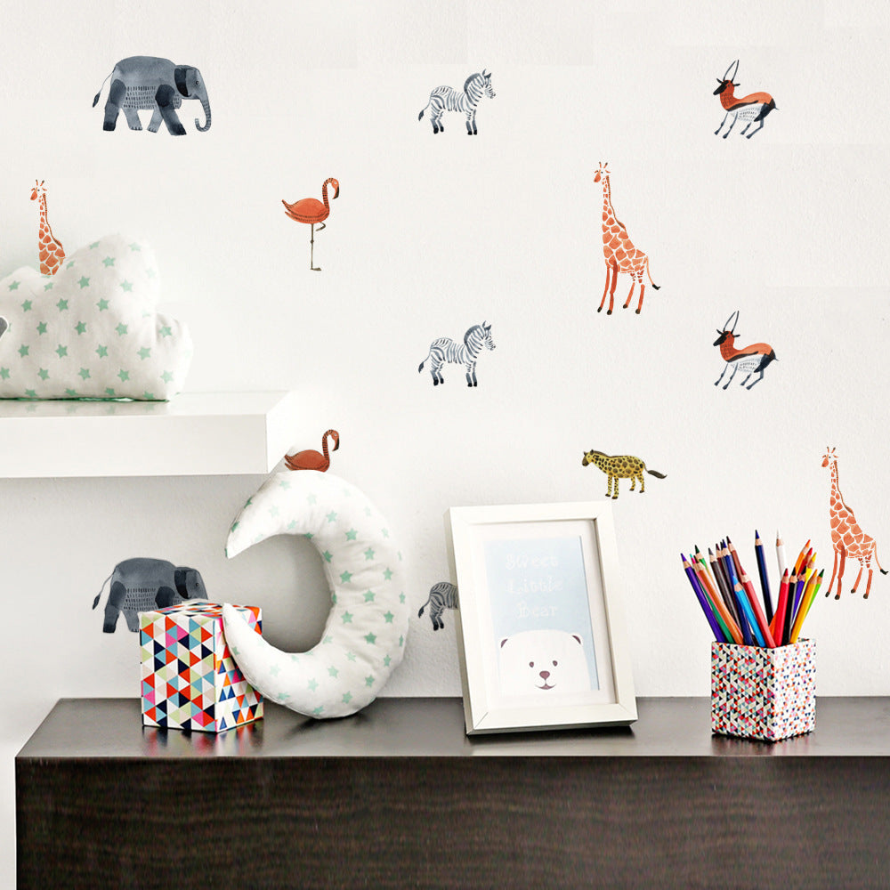 Pattern Wall Decals ZOO Animals