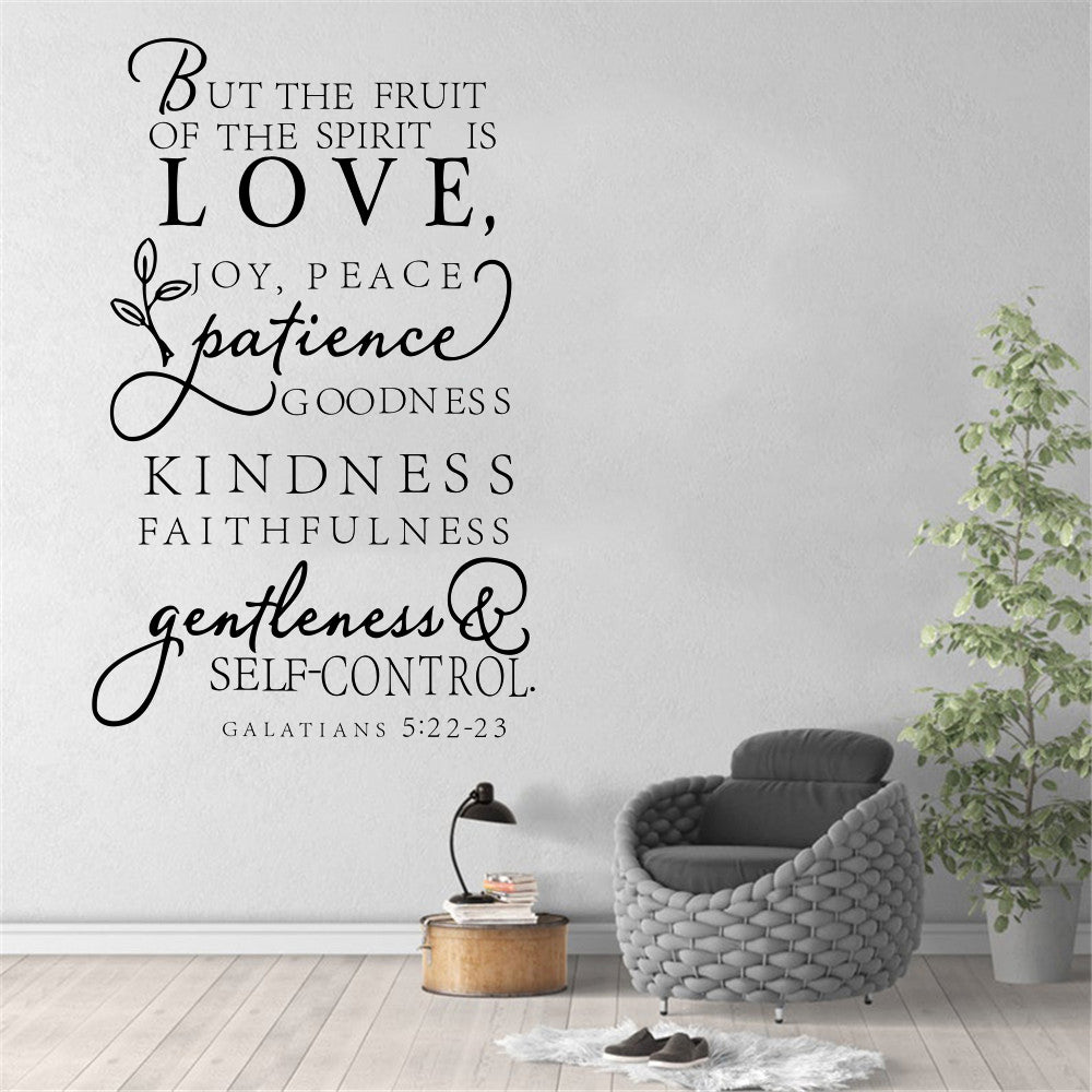 Quote Wall Sticker English Bible