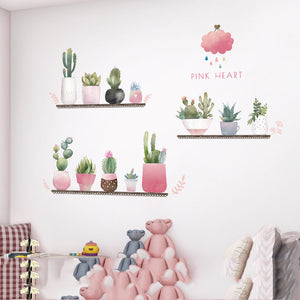 Cartoon Wall Decals Pink Designs