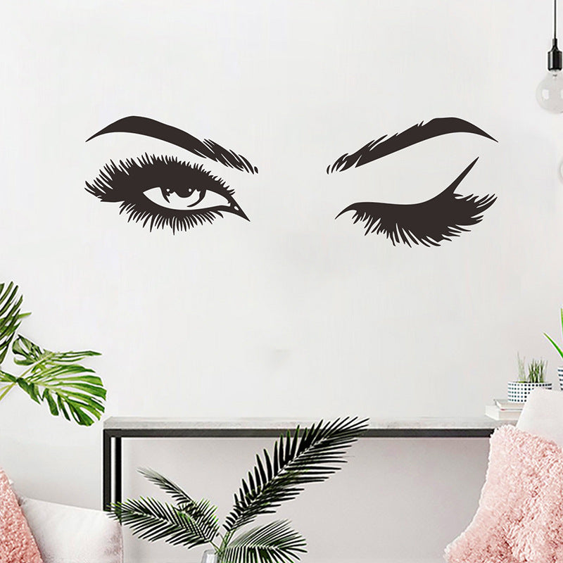 Wall Decals Charming Beauty Eyes
