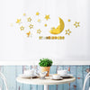 Mirror Wall Decals Moon House