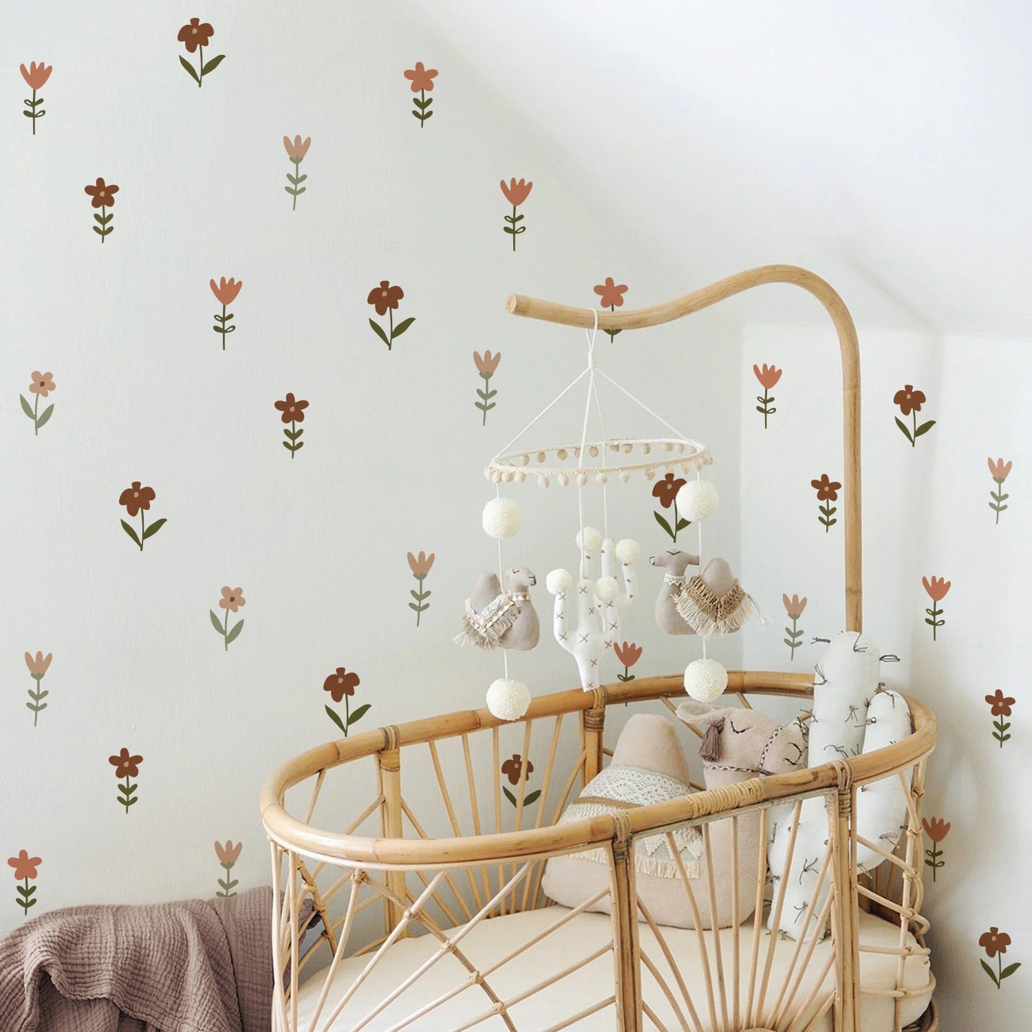 Botanical Wall Decals Flowers