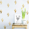 Pattern Wall Decals 3D Cactus Mirrors