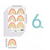 Load image into Gallery viewer, Pattern Wall Decals Nordic Rainbows
